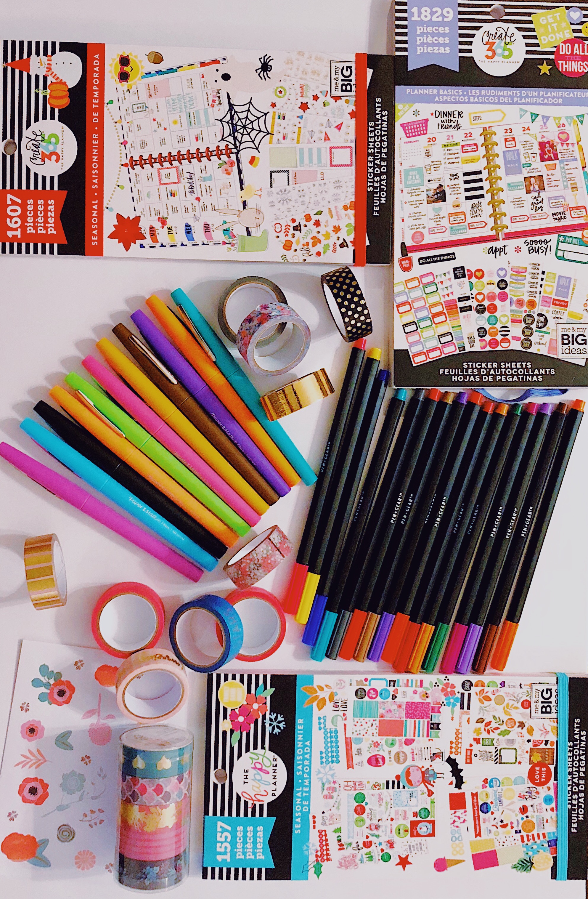 Pens, pens, pens! All about the pens that I use in my Happy Planner®! 